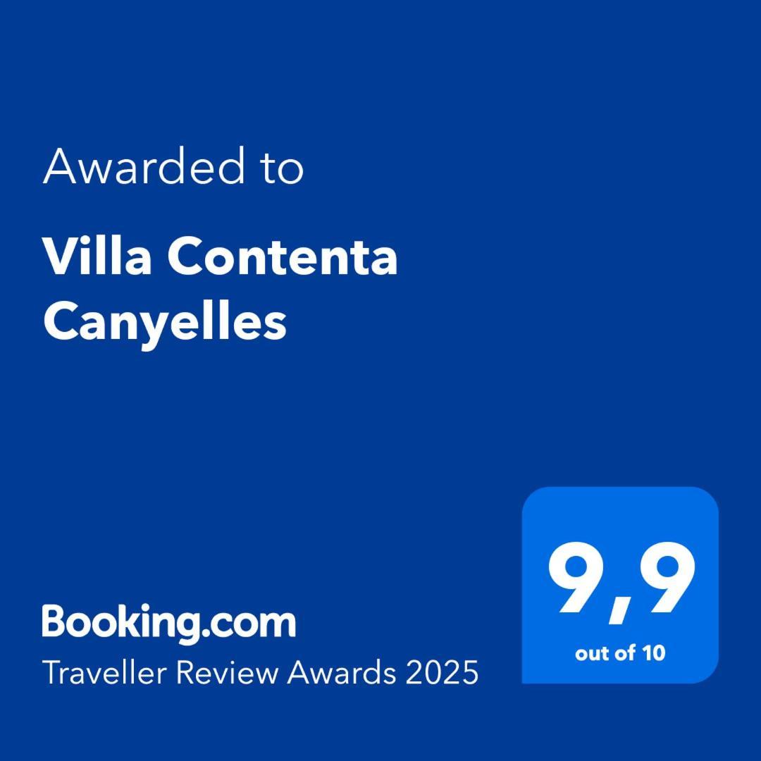 Villa Contenta Canyelles Canyelles  Exterior foto